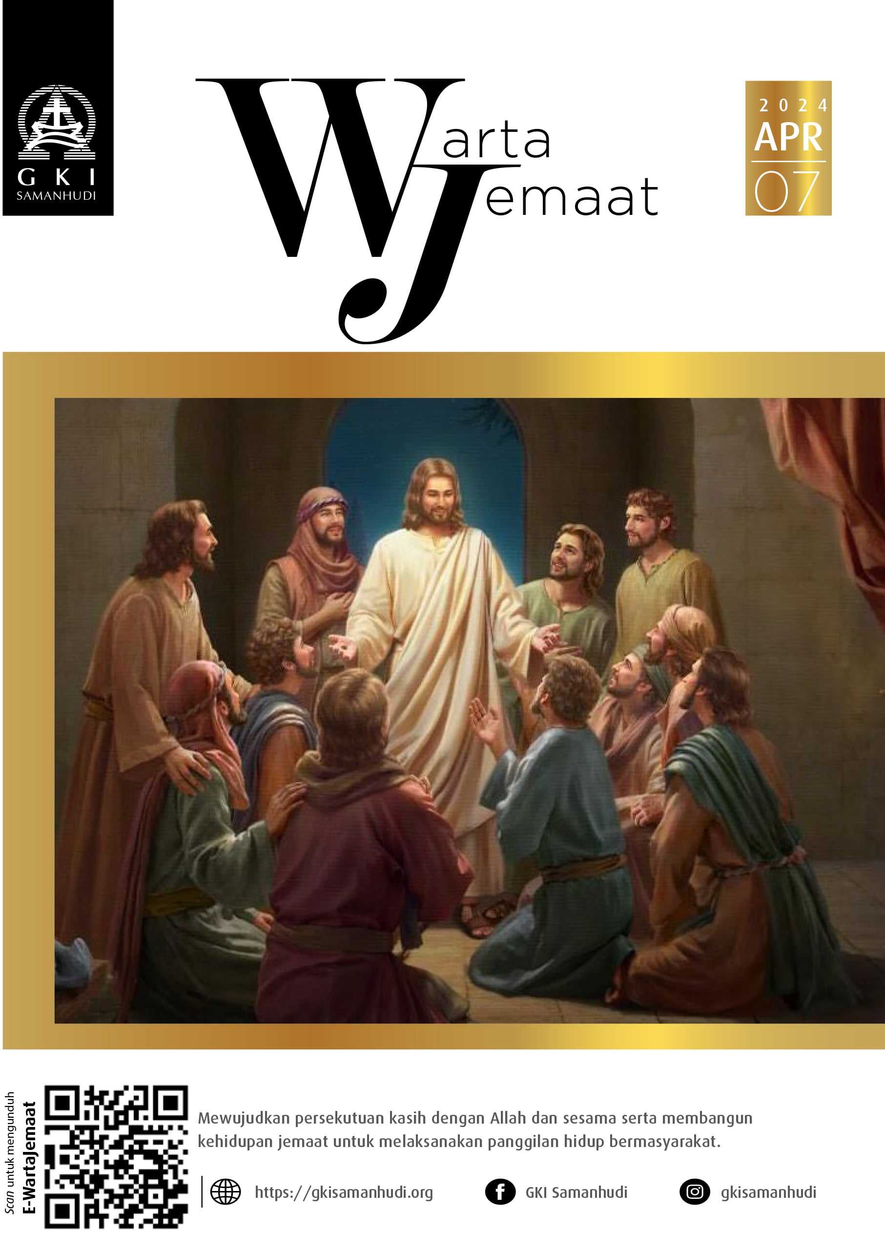 Warta Jemaat 7 April 2024