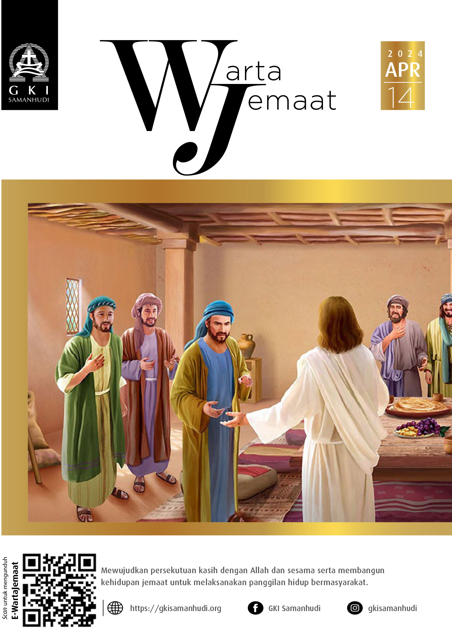 Warta Jemaat 14 April 2024