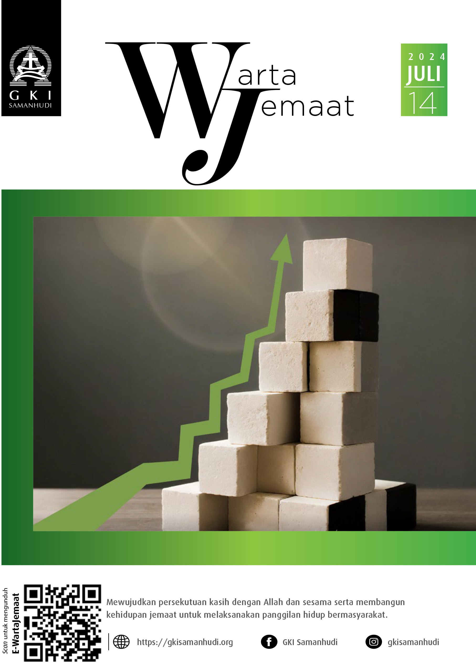 Warta Jemaat Minggu, 14 Juli 2024