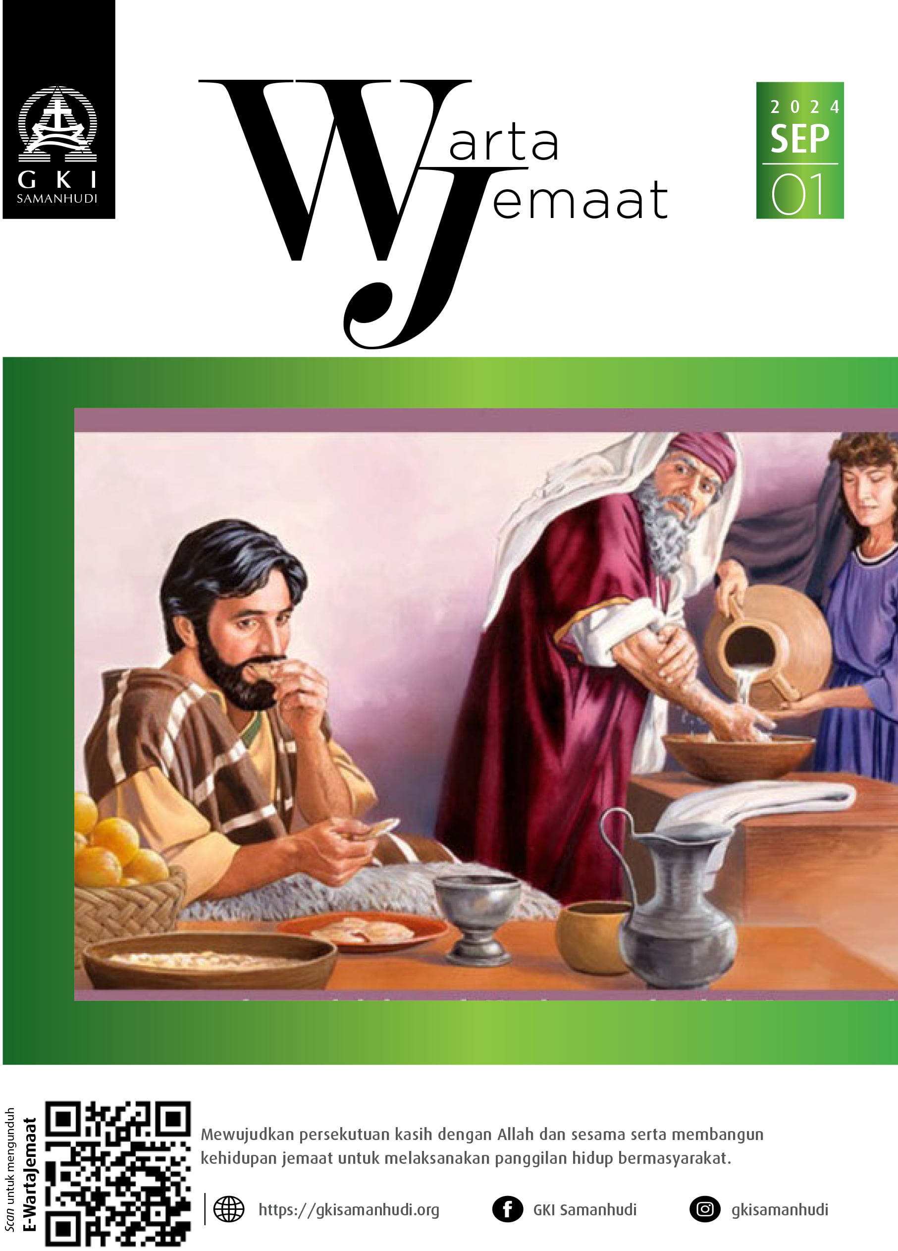 Warta Jemaat Minggu, 1 September 2024