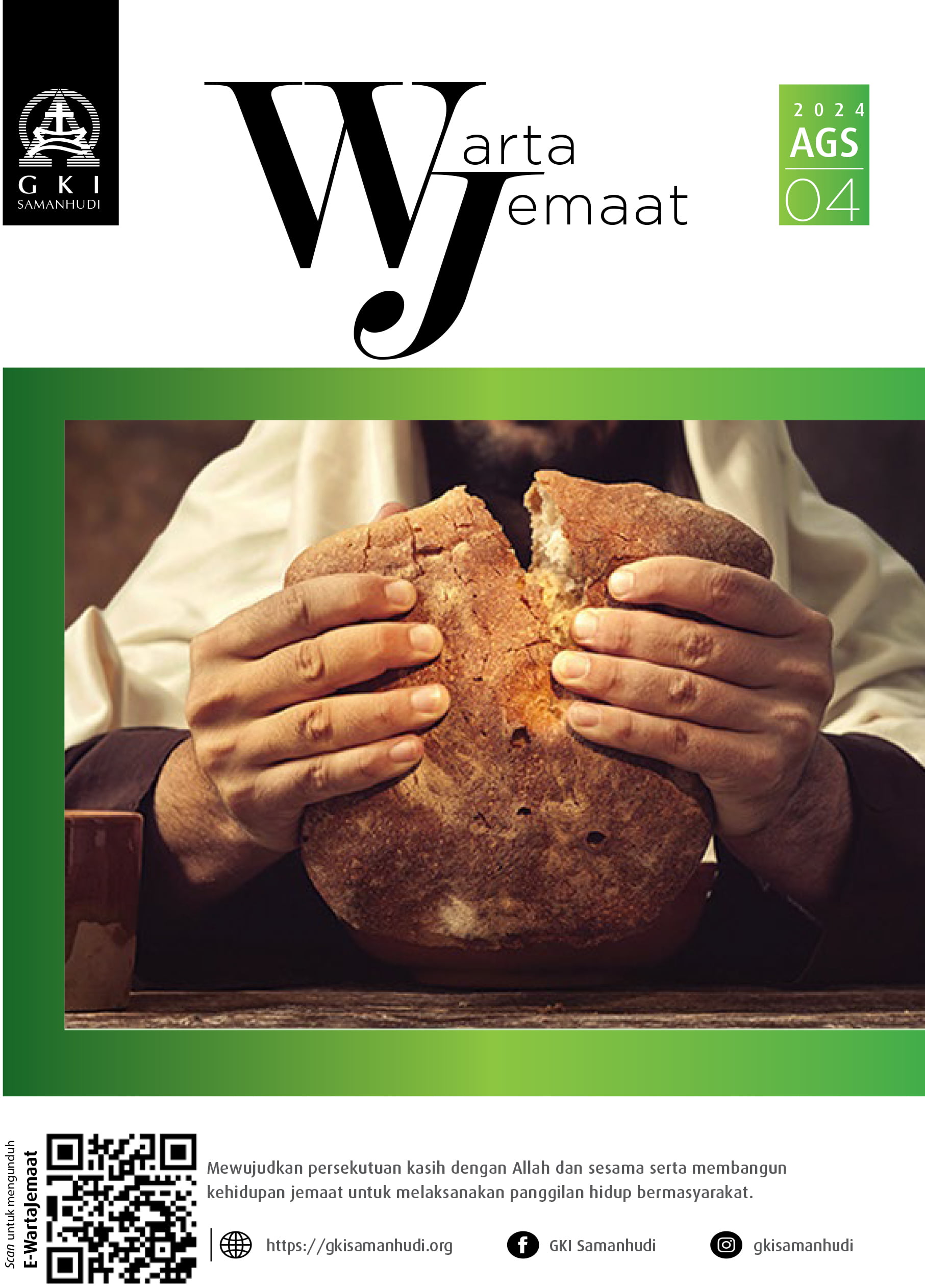 Warta Jemaat Minggu, 4 Agustus 2024