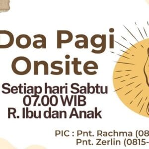 Doa Pagi Onsite GKI Samanhudi