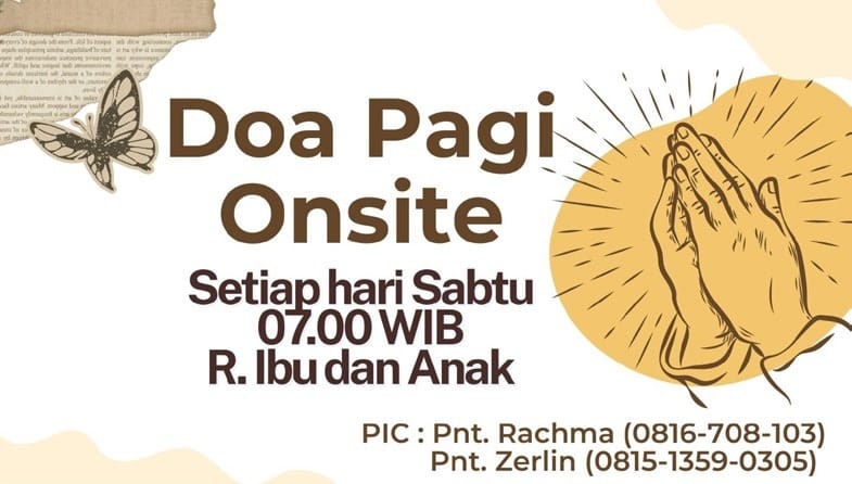 Doa Pagi Onsite GKI Samanhudi