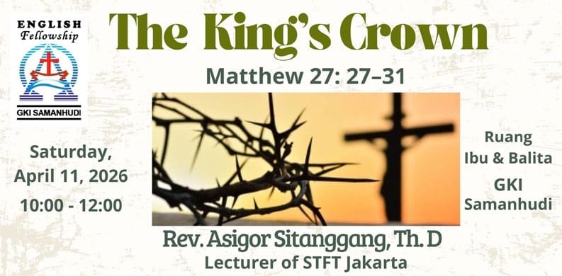 English Fellowship GKI Samanhudi 11 April 2026