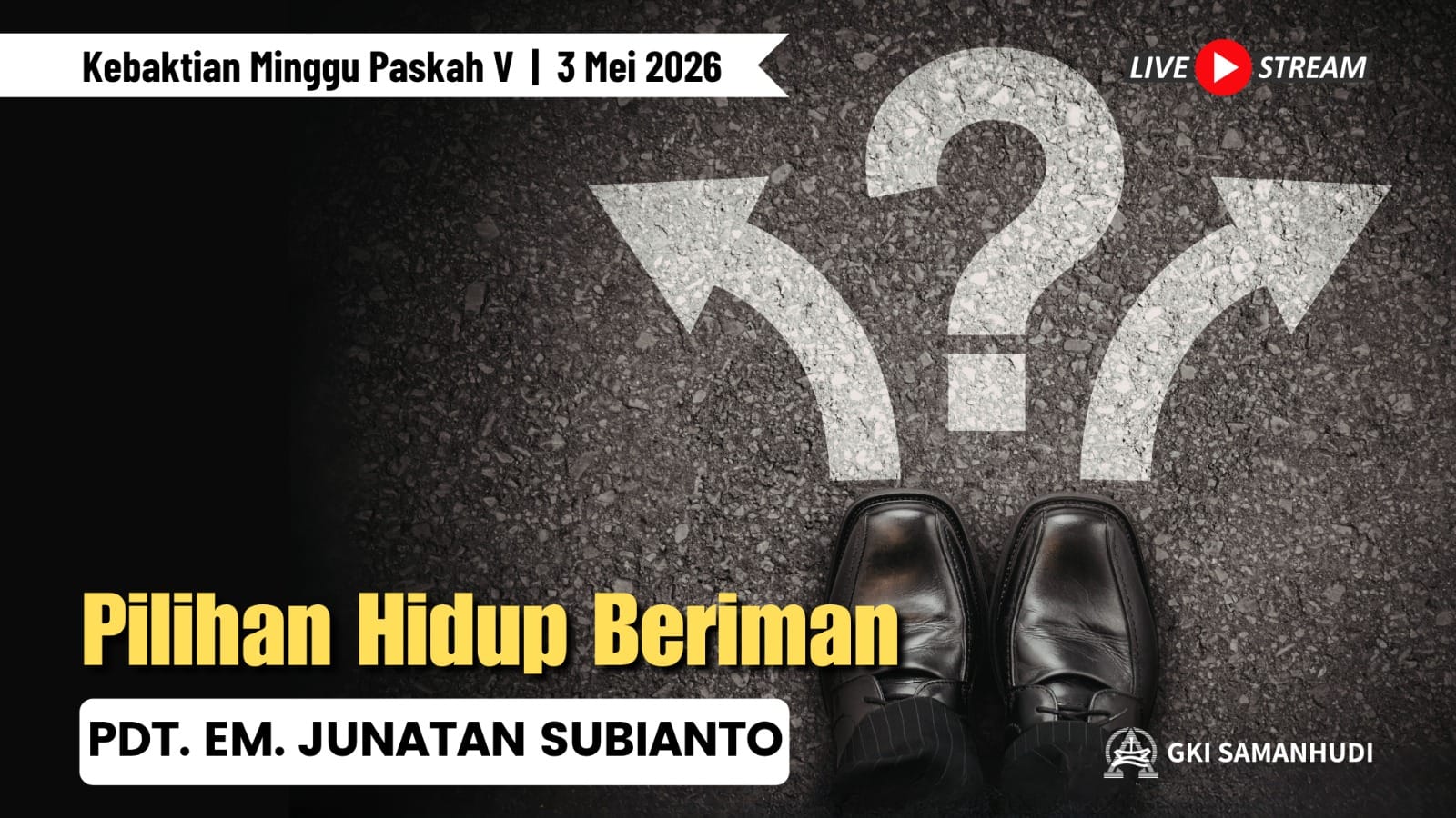 Kebaktian GKI Samanhudi Minggu 3 Mei 2026 (1)