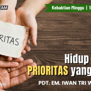Kebaktian Umum 1 & 2 GKI Samanhudi 18 Oktober 2026