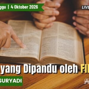 Kebaktian Umum GKI Samanhudi Minggu 4 Oktober 2026