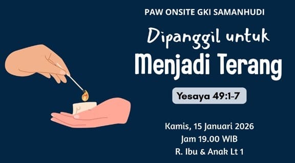 Cover PAW Onsite GKI Samanhudi 15 Januari 2026