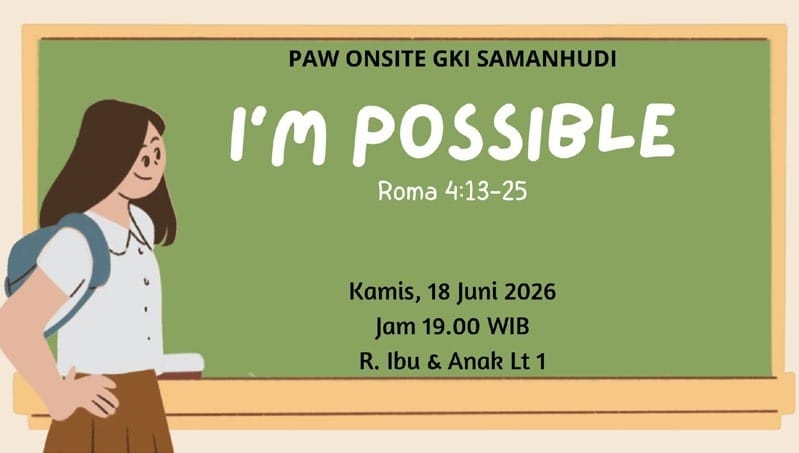 PAW Onsite GKI Samanhudi 18 Juni 2026