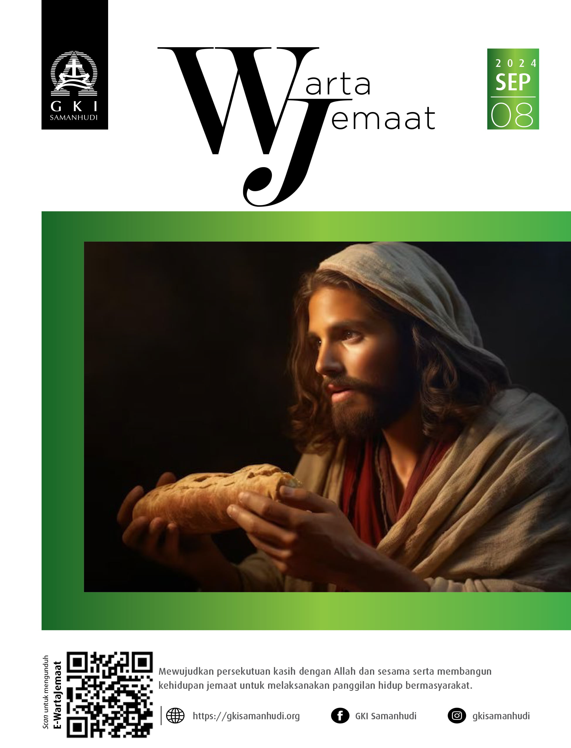 Warta Jemaat Minggu, 8 September 2024