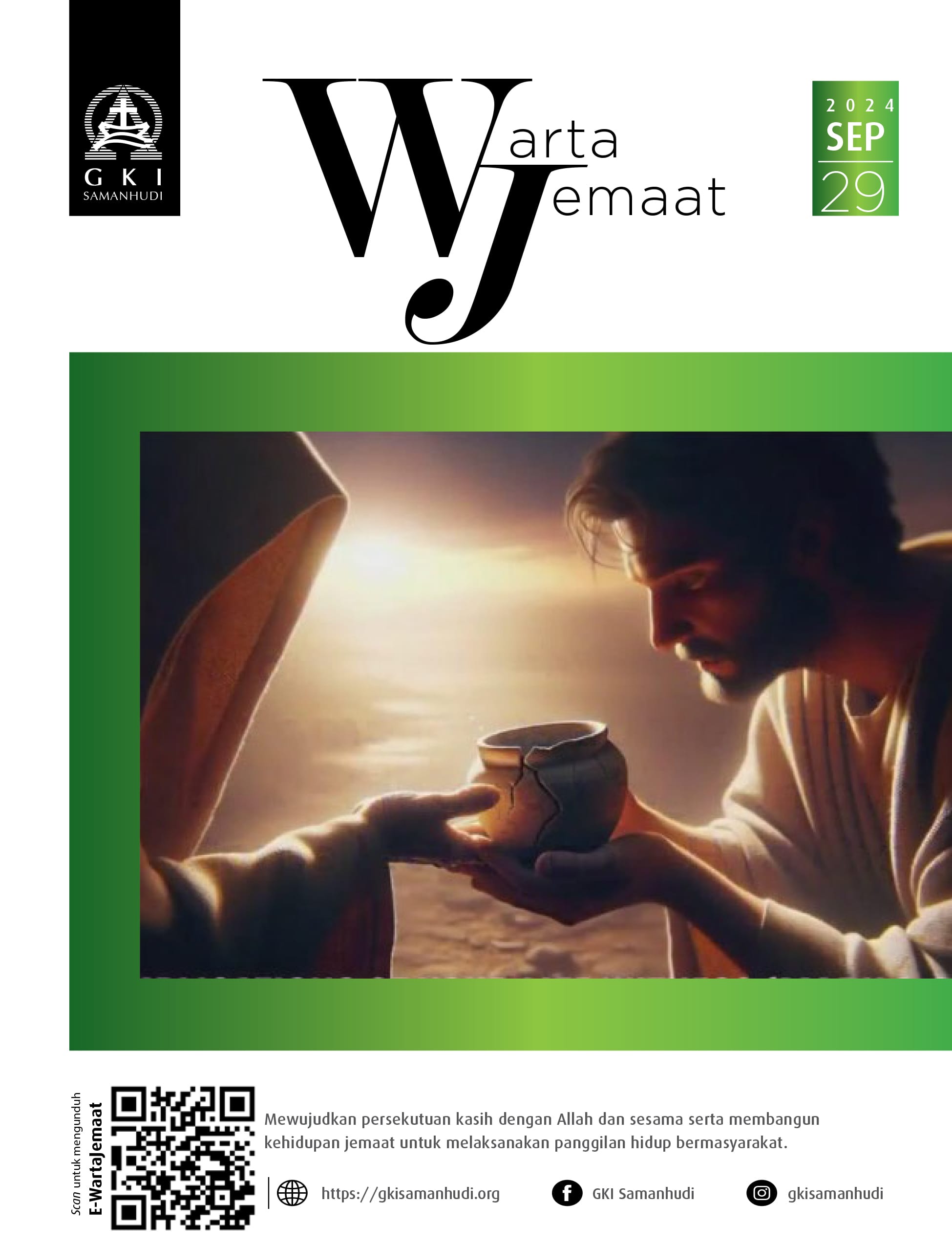 Warta Jemaat Minggu, 29 September 2024