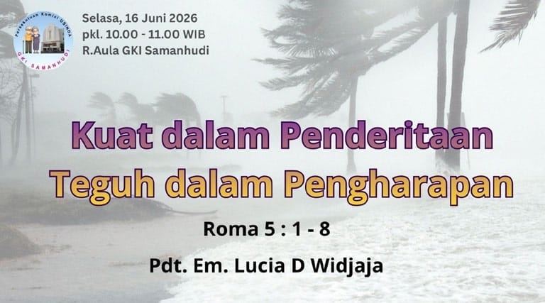 Persekutuan Komisi Usinda GKI Samanhudi 16 Juni 2026