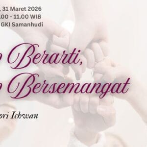 Persekutuan Usinda GKI Samanhudi 31 Maret 2026