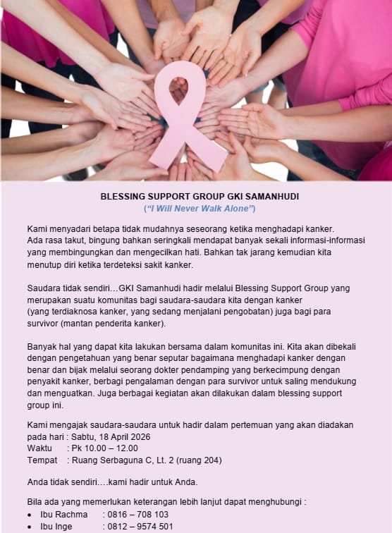 Blessing Support Group GKI Samanhudi