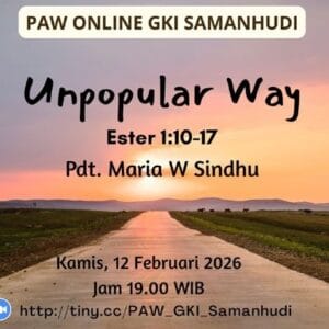 PAW Online GKI Samanhudi 12 Februari 2026