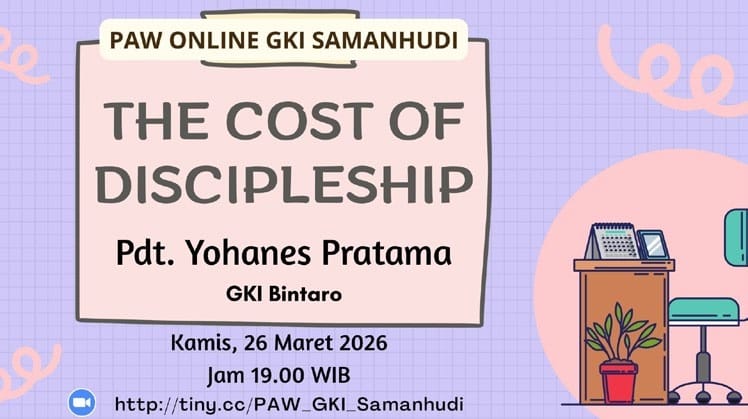 PAW Online GKI Samanhudi 26 Maret 2026