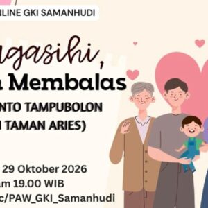 PAW Online GKI Samanhudi 29 Oktober 2026