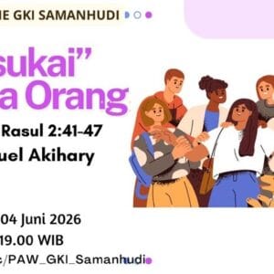 PAW Online GKI Samanhudi 4 Juni 2026