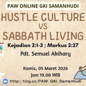 PAW Online GKI Samanhudi 5 Maret 2026