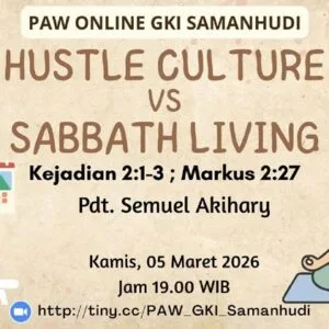 PAW Online GKI Samanhudi 5 Maret 2026