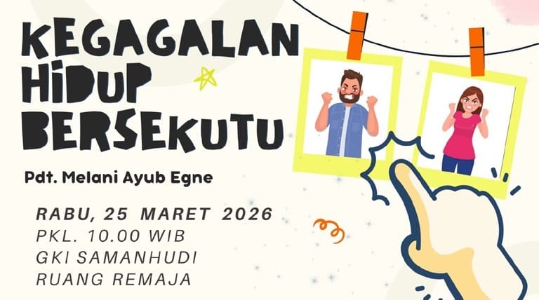 Persekutuan Komisi Dewasa GKI Samanhudi 25 Maret 2026