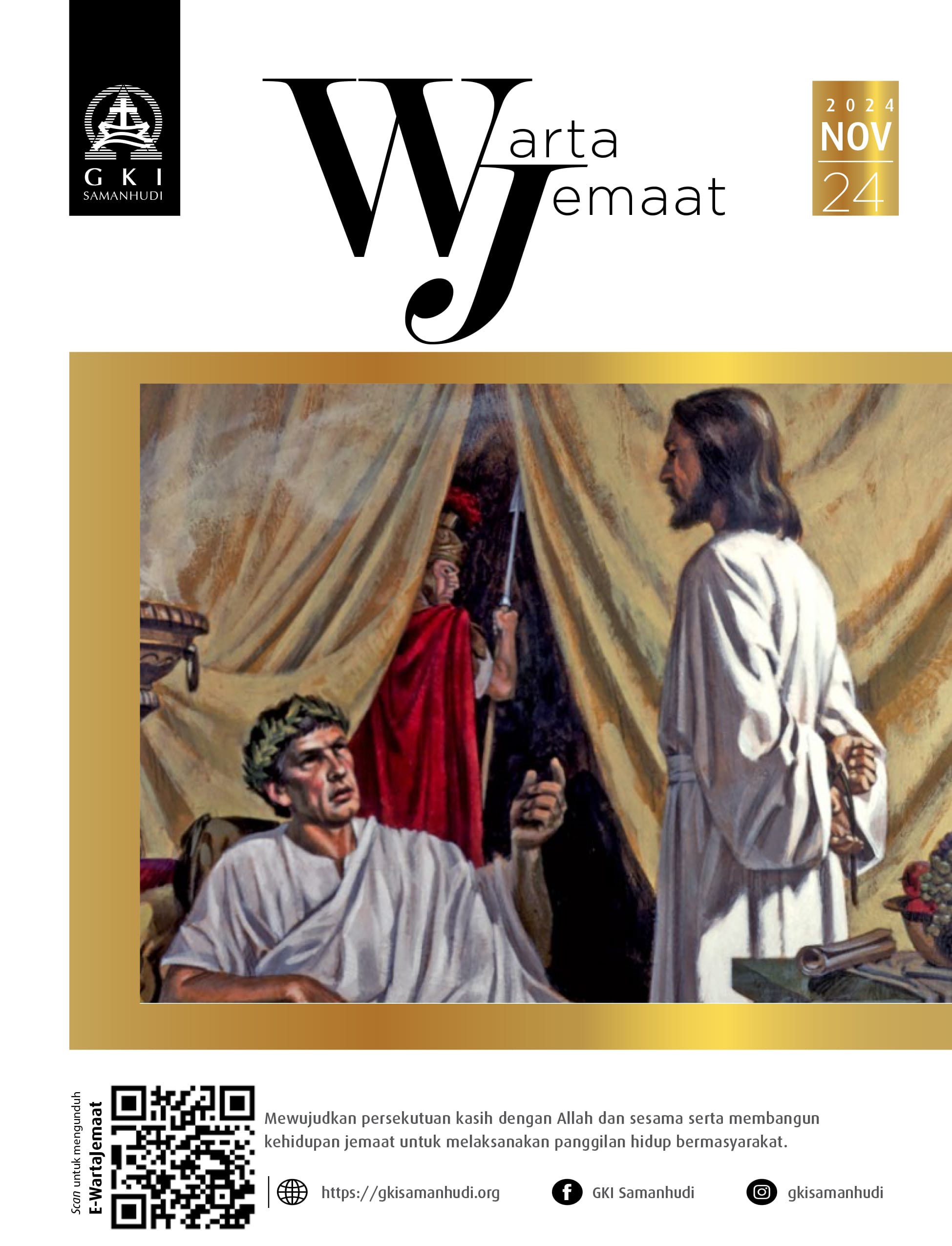 Warta Jemaat Minggu, 24 November 2024