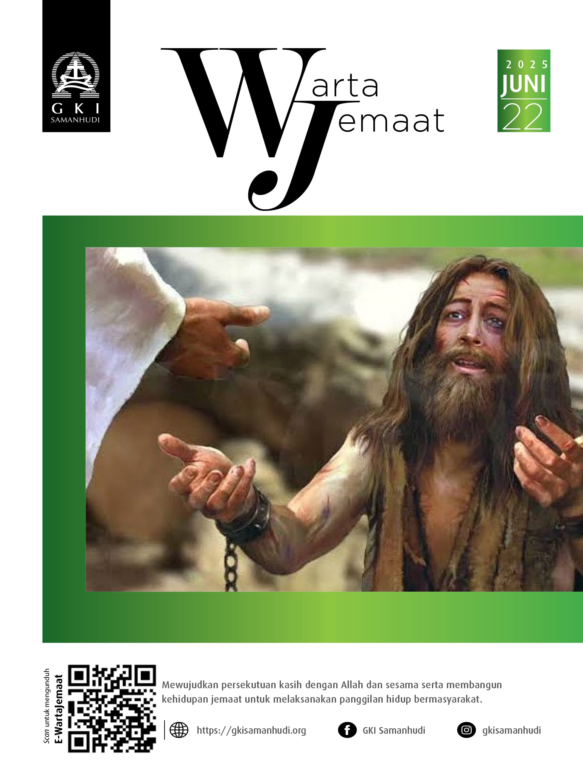 Warta Jemaat Minggu, 22 Juni 2025