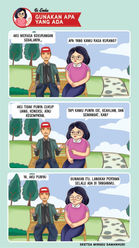 gunakan-apa-yang-ada