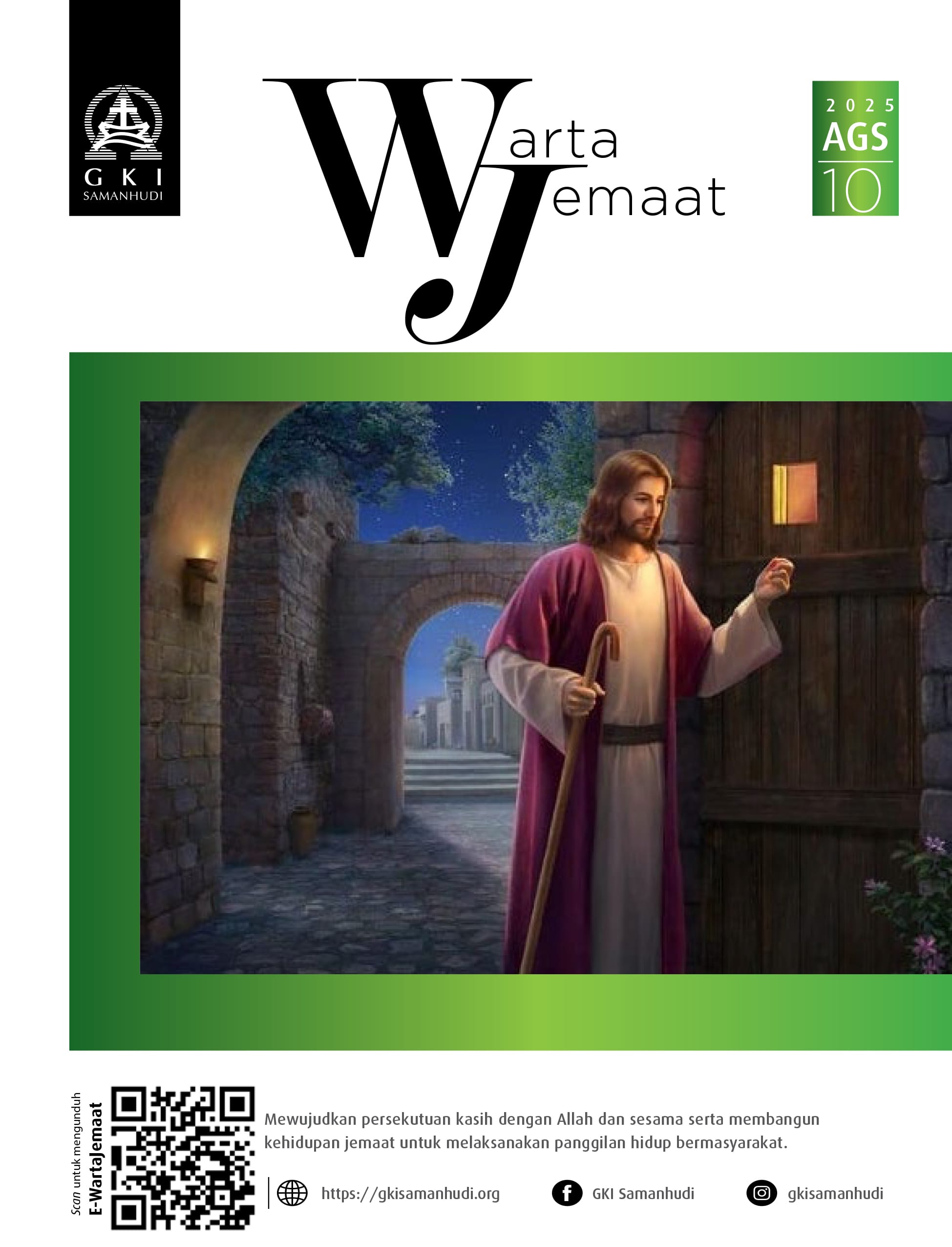 Warta Jemaat Minggu, 10 Agustus 2025