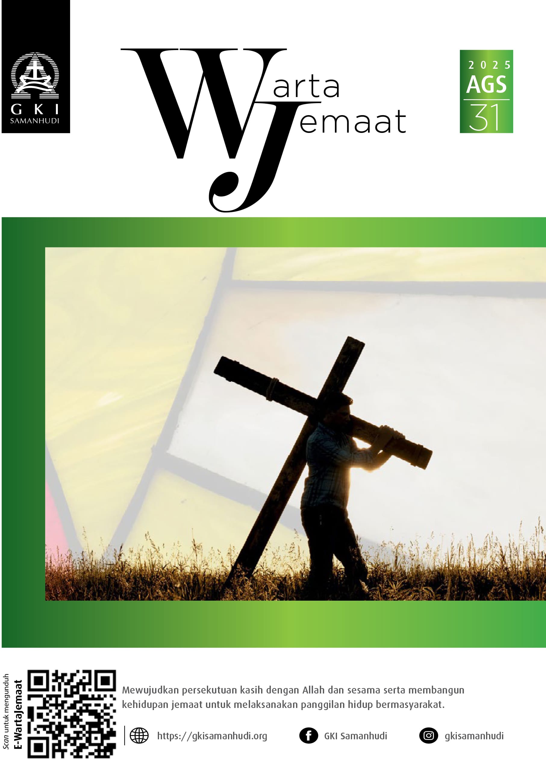 Warta Jemaat Minggu, 31 Agustus 2025