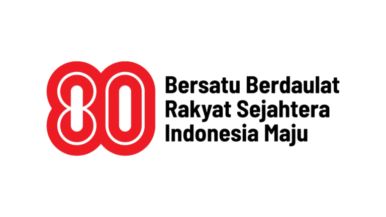 logo HUT RI ke 80