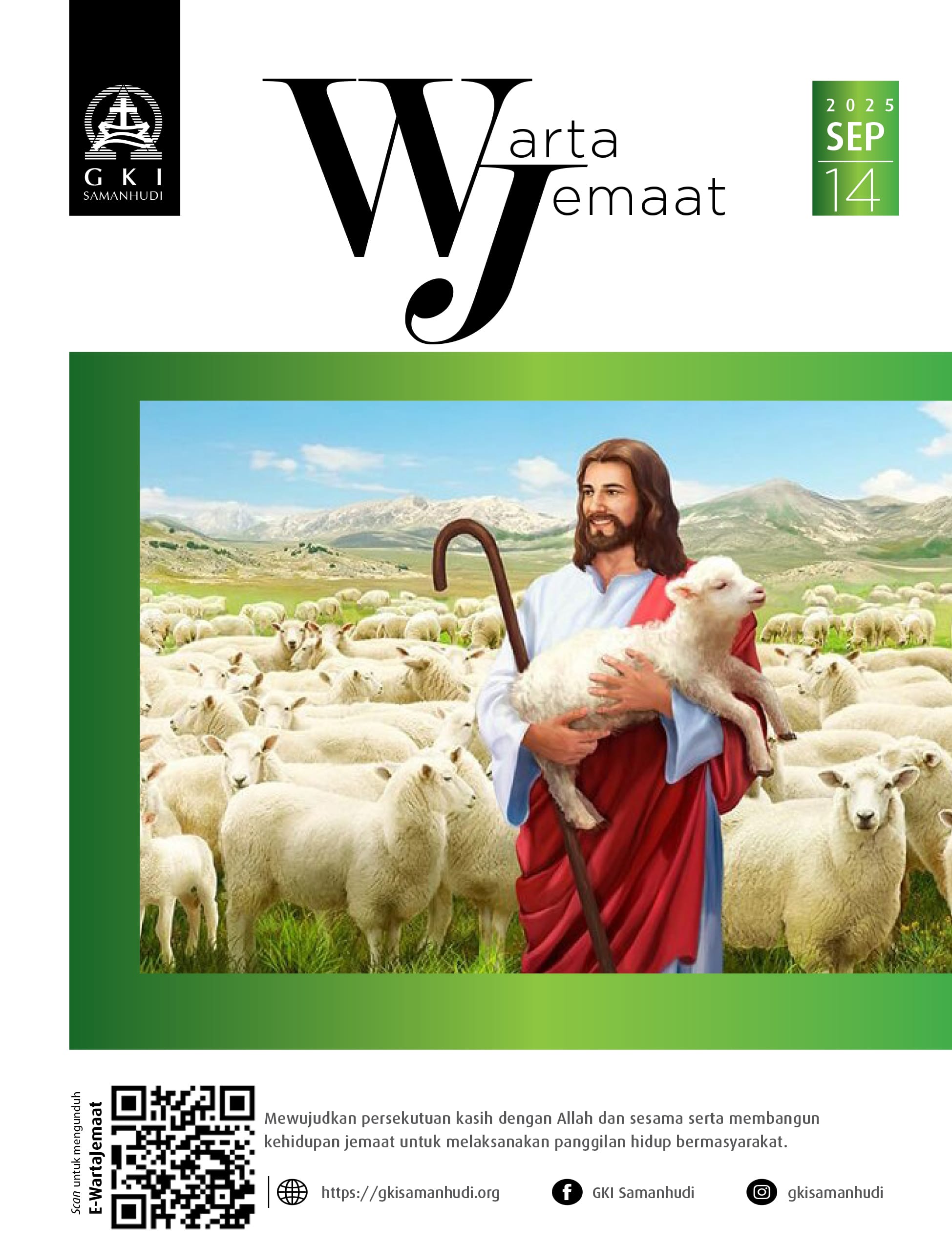 Warta Jemaat Minggu, 14 September 2025
