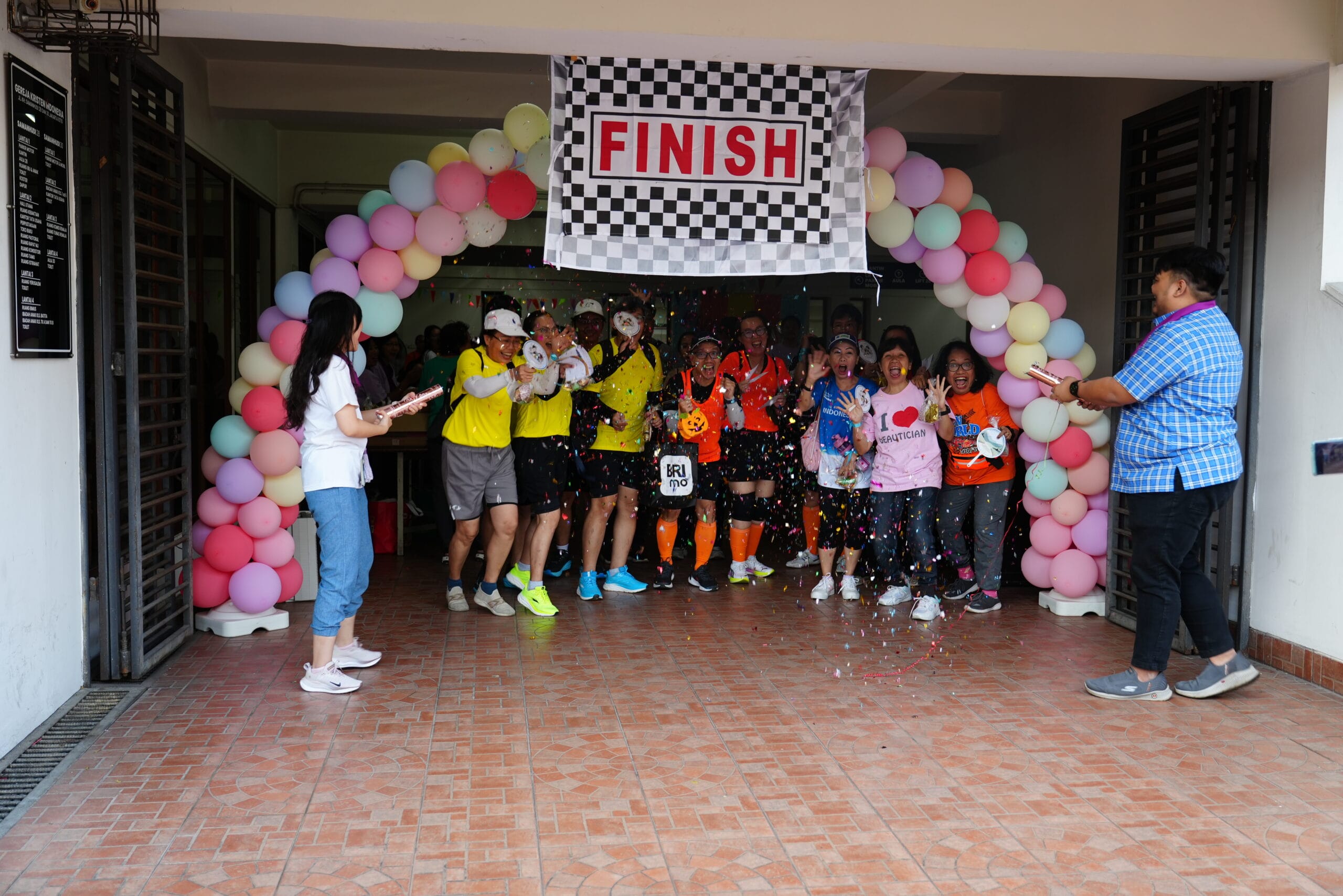 Kegiatan Fun Race GKI Samanhudi 2025 - 2