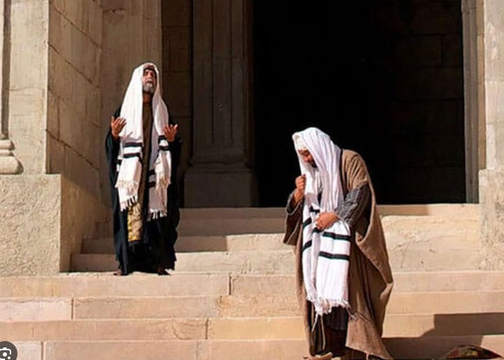 Ilustrasi Orang Farisi dan pemungut cukai