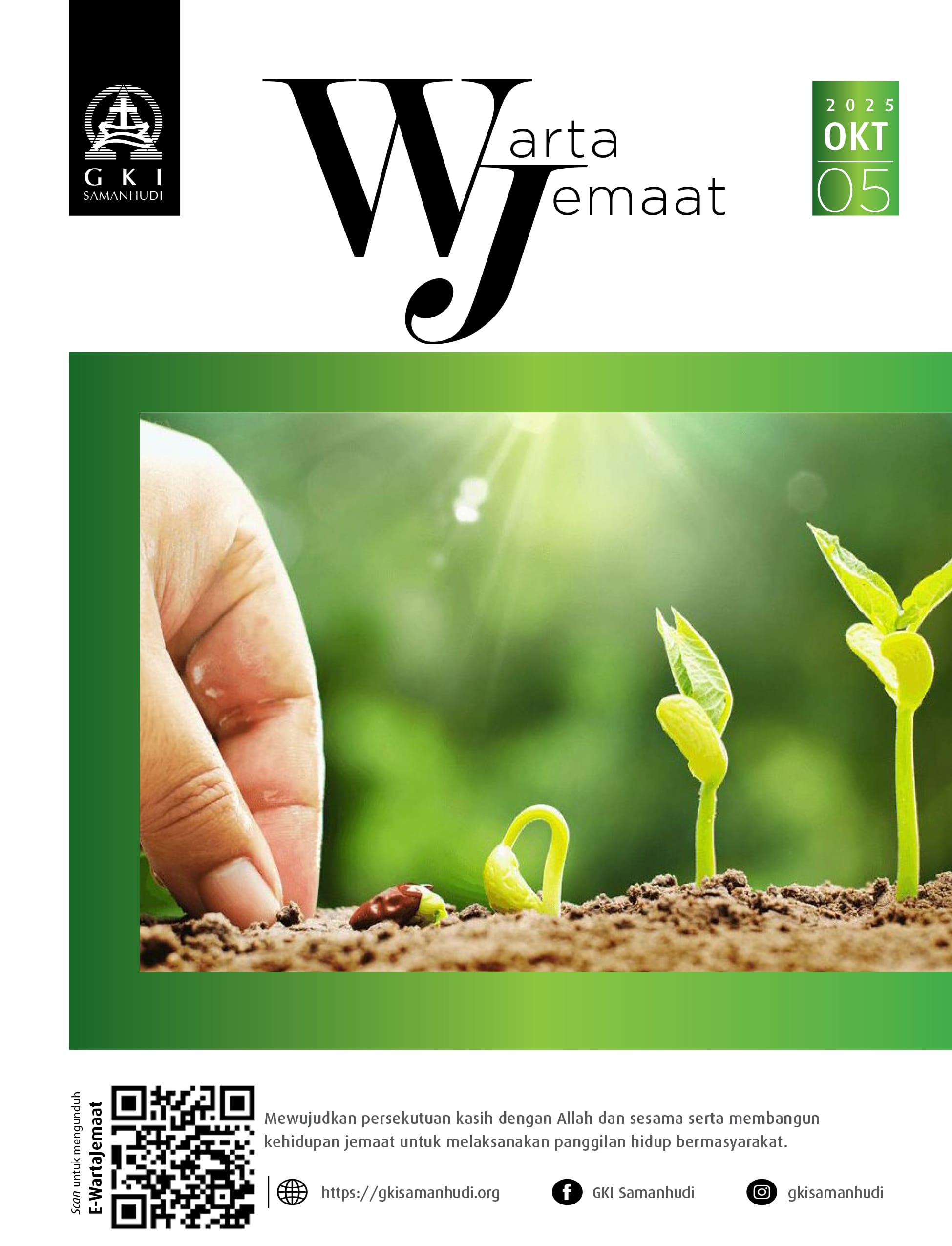 Warta Jemaat Minggu, 5 Oktober 2025