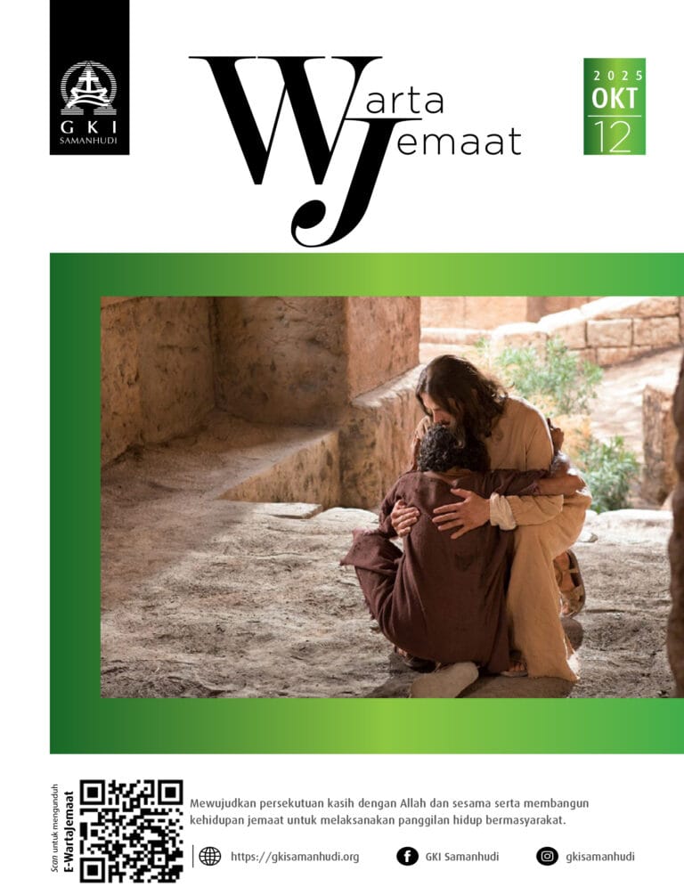 Cover Warta Jemaat GKI Samanhudi Minggu 12 Oktober 2025