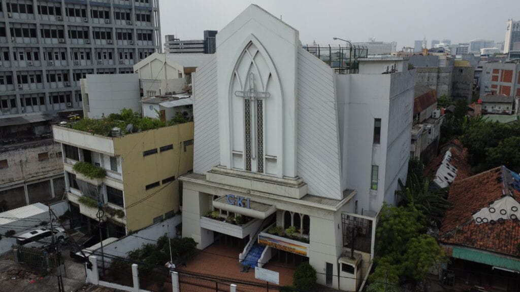 Gedung Gereja GKI Samanhudi Jakarta
