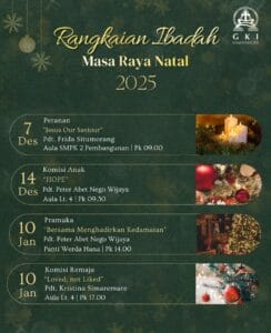Masa Raya Natal GKI Samanhudi 2025 - 2