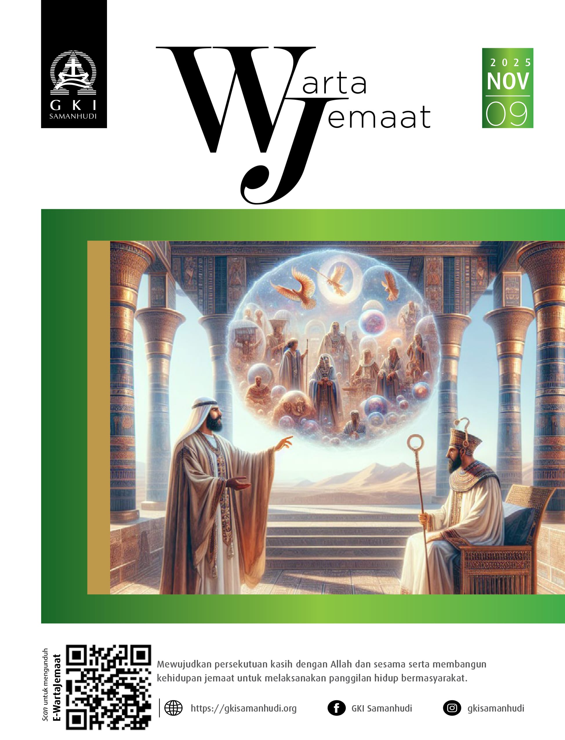 Warta Jemaat Minggu, 9 November 2025