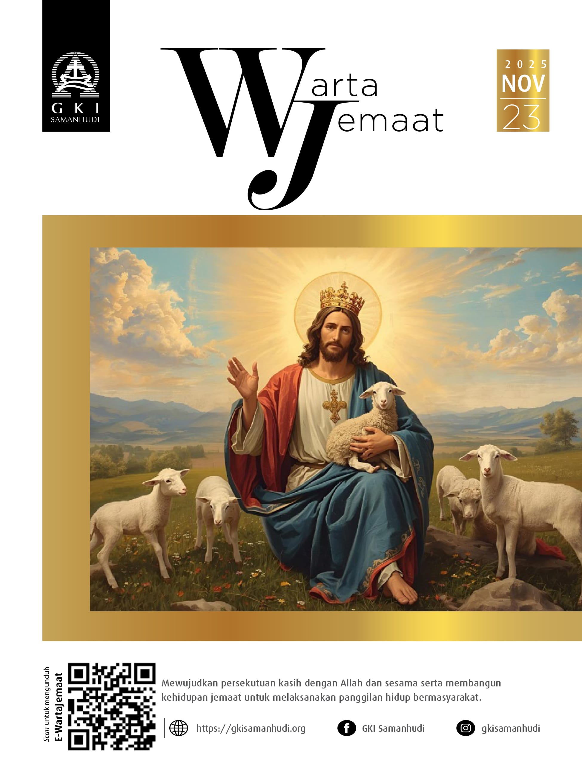 Warta Jemaat Minggu, 23 November 2025