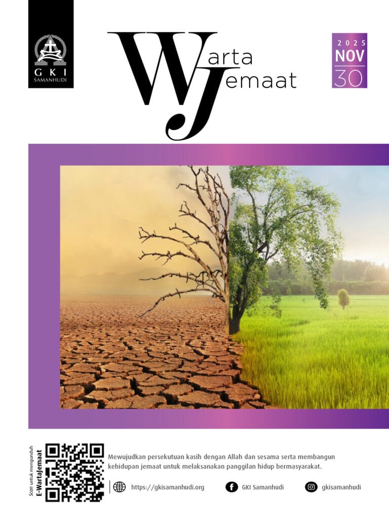 Cover Warta Jemaat GKI Samanhudi Minggu 30 November 2025