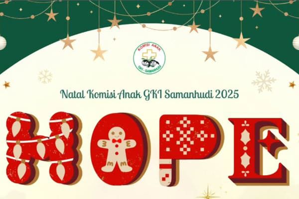 Perayaan Natal Komisi Anak GKI Samanhudi - Cover