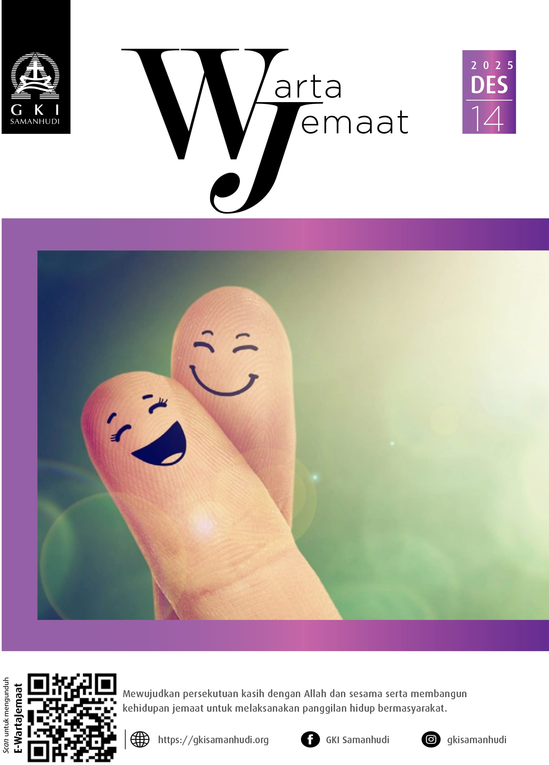 Warta Jemaat Minggu, 14 Desember 2025