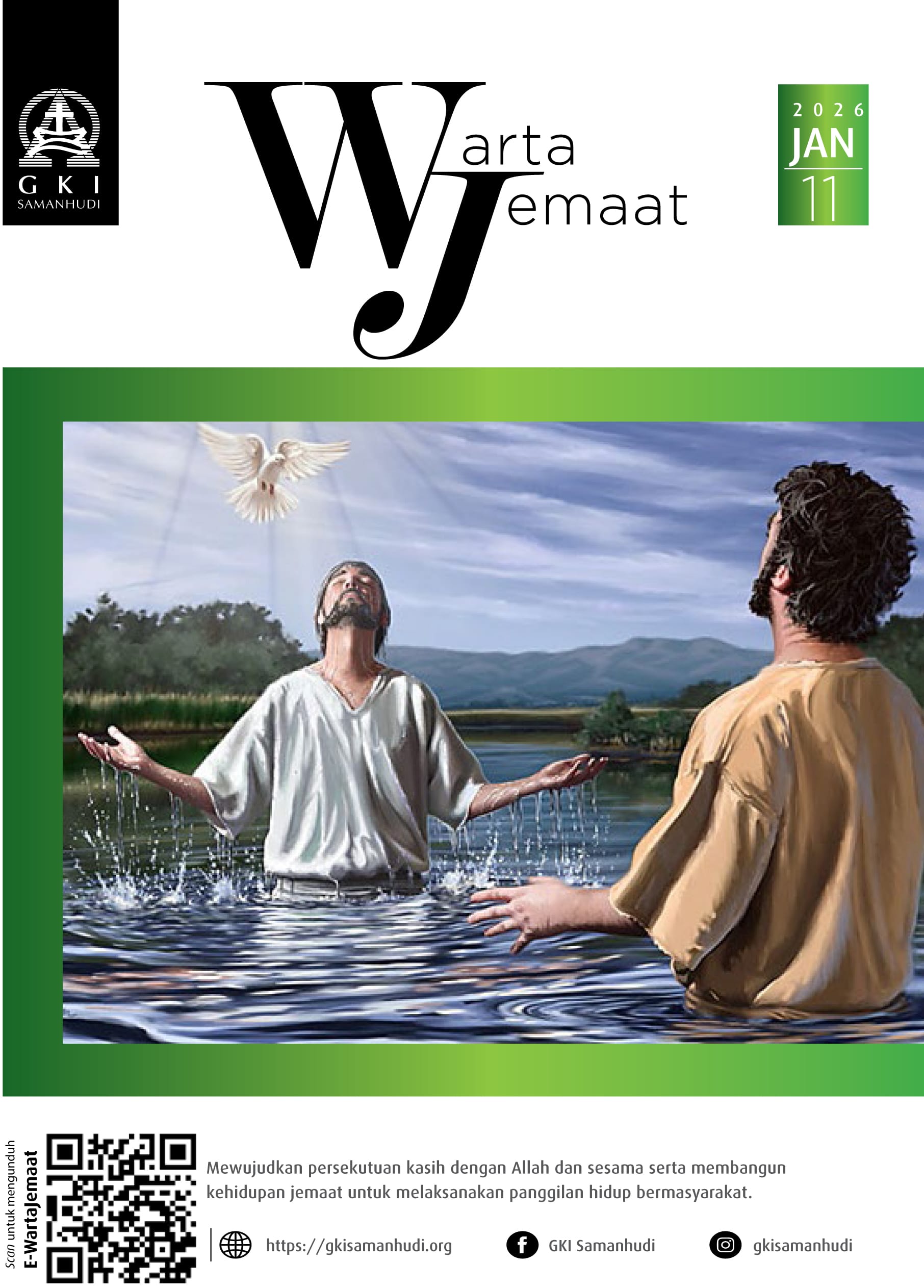 Warta Jemaat Minggu, 11 Januari 2026