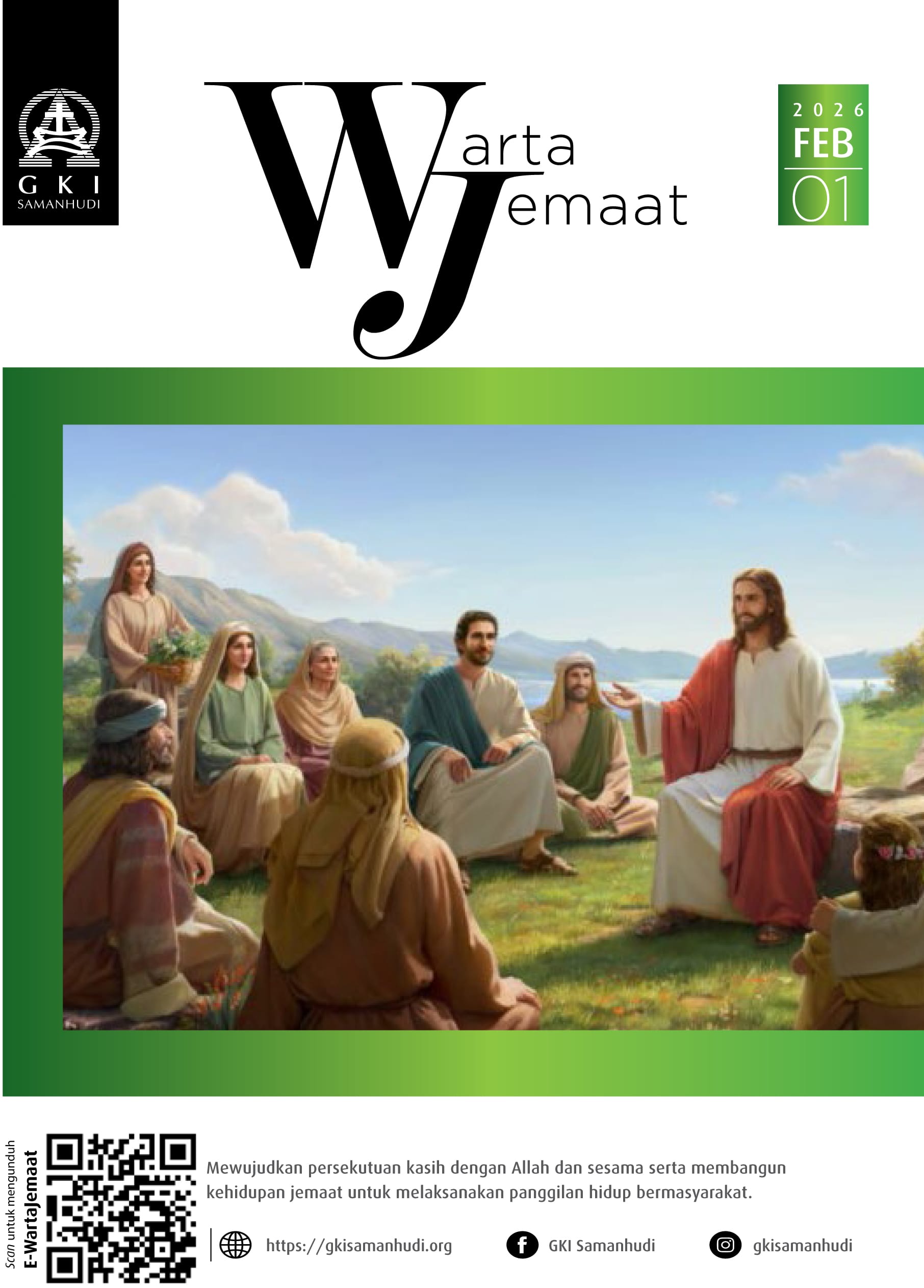 Warta Jemaat Minggu, 1 Februari 2026