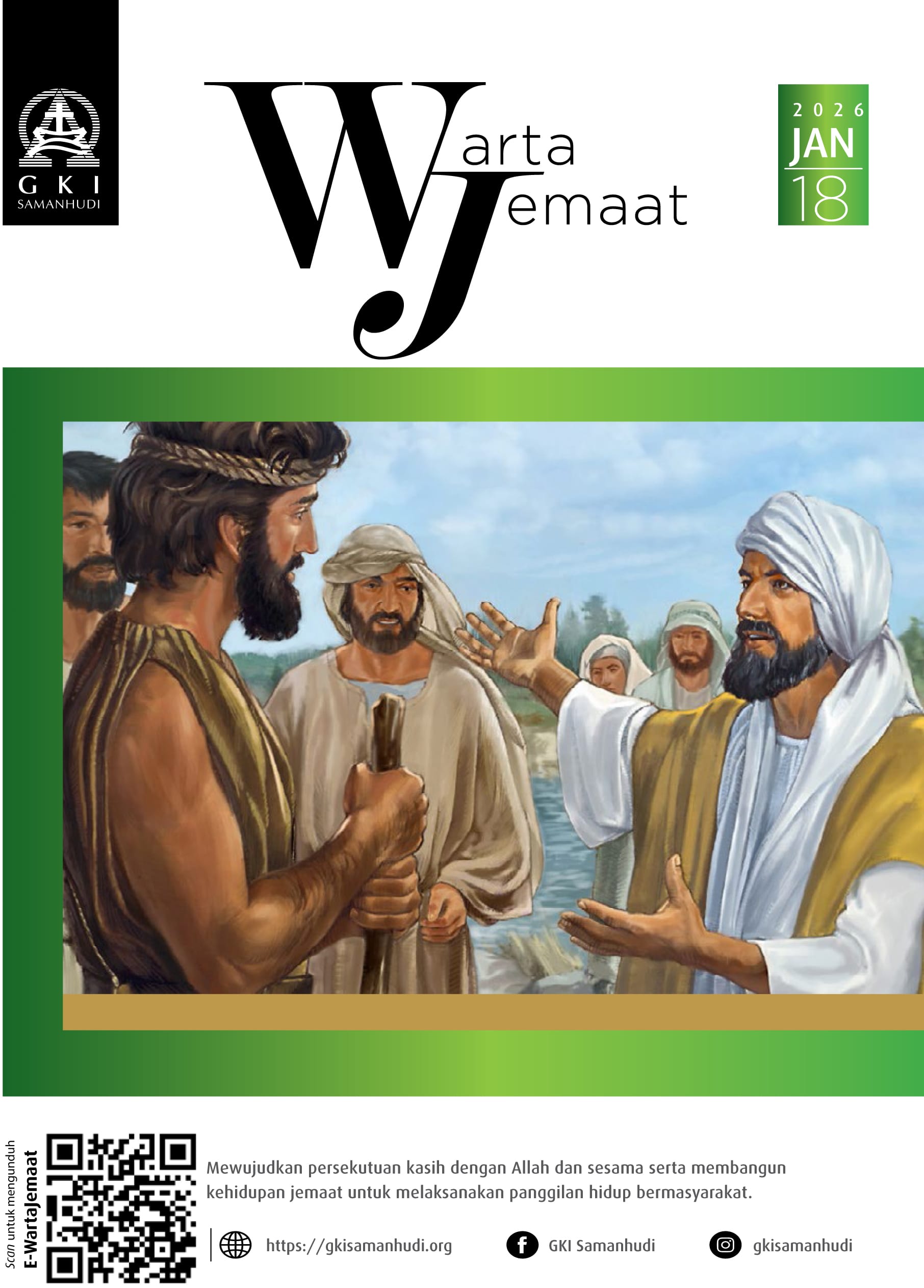 Warta Jemaat Minggu, 18 Januari 2026