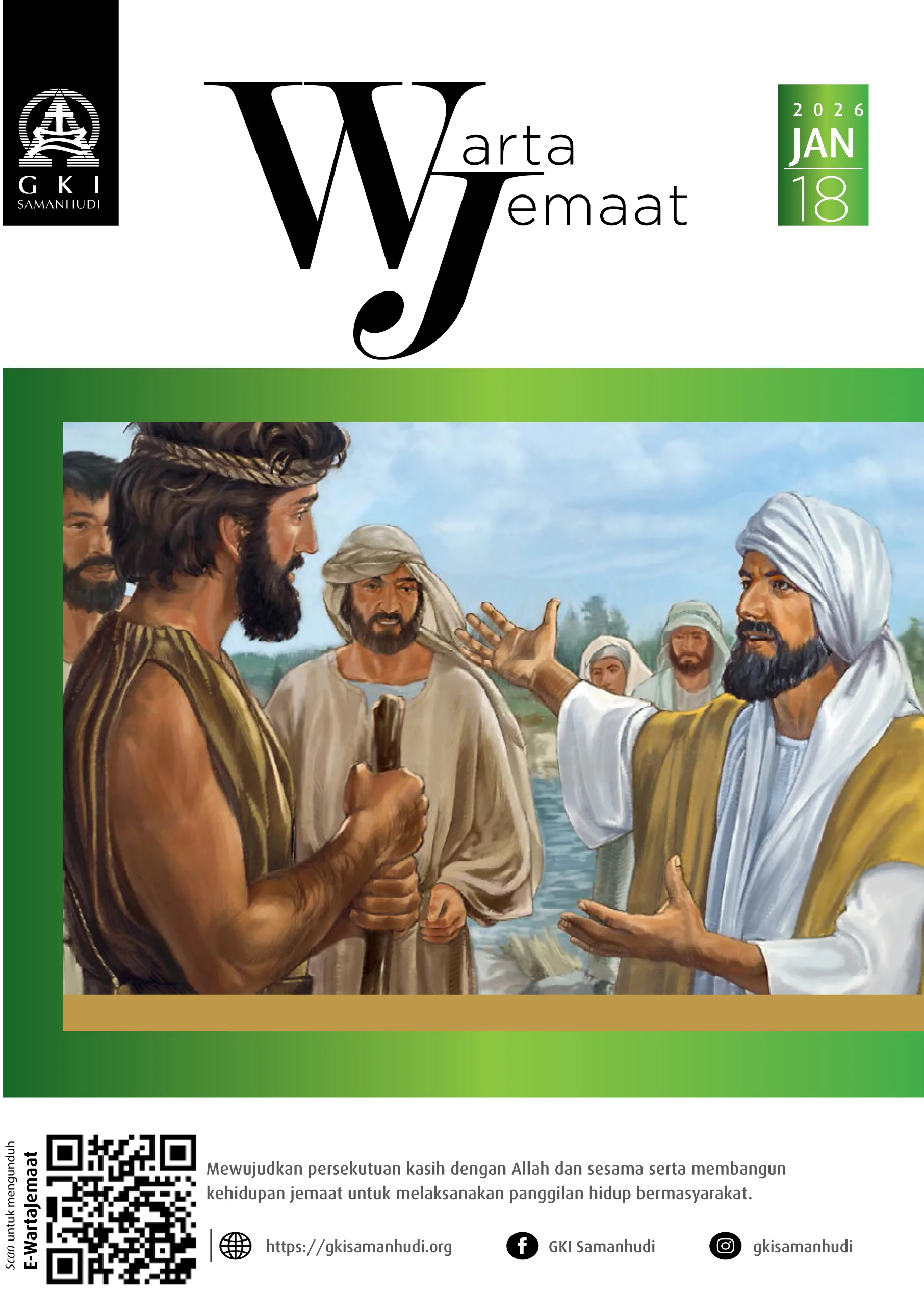 Warta Jemaat Minggu, 18 Januari 2026