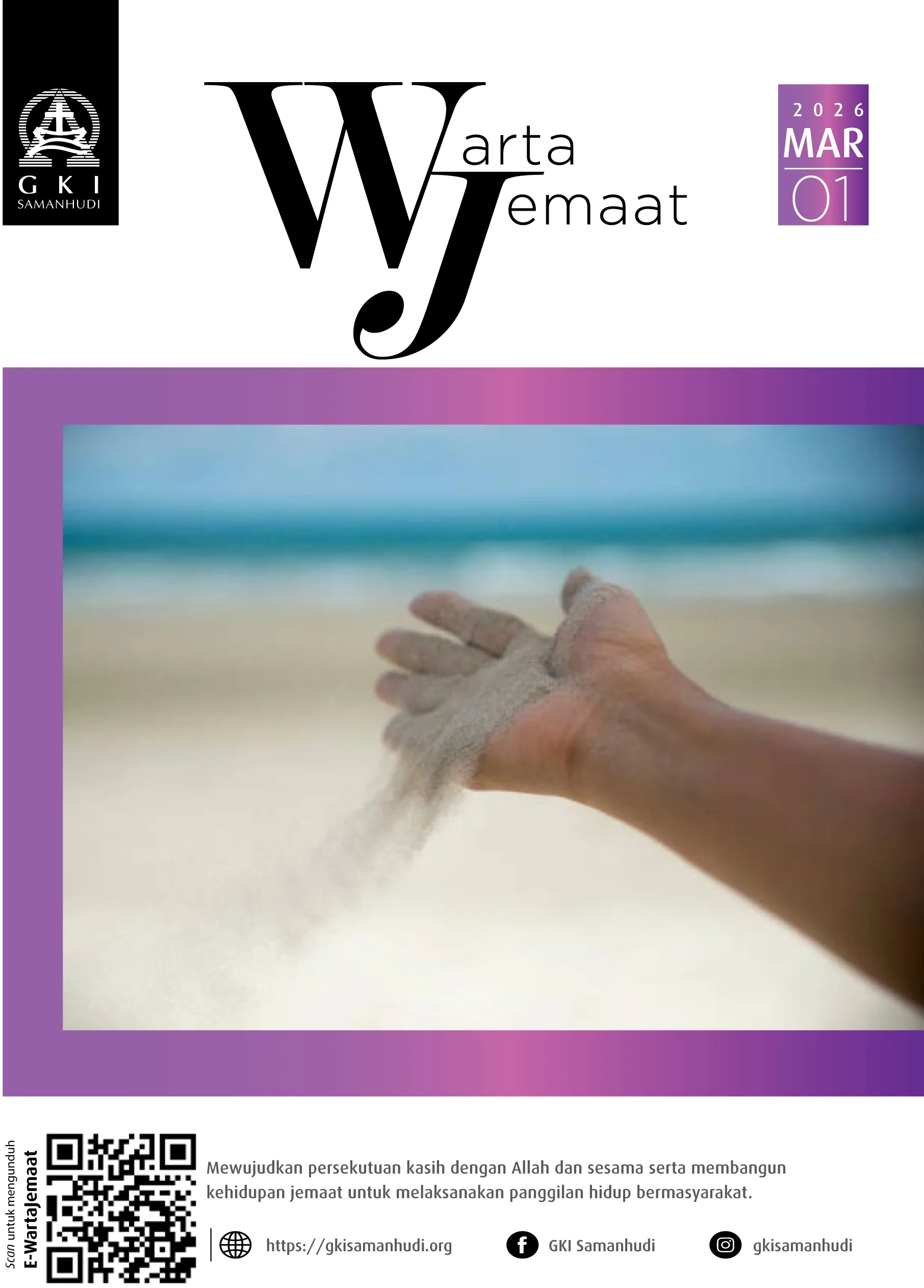 Warta Jemaat Minggu, 1 Maret 2026