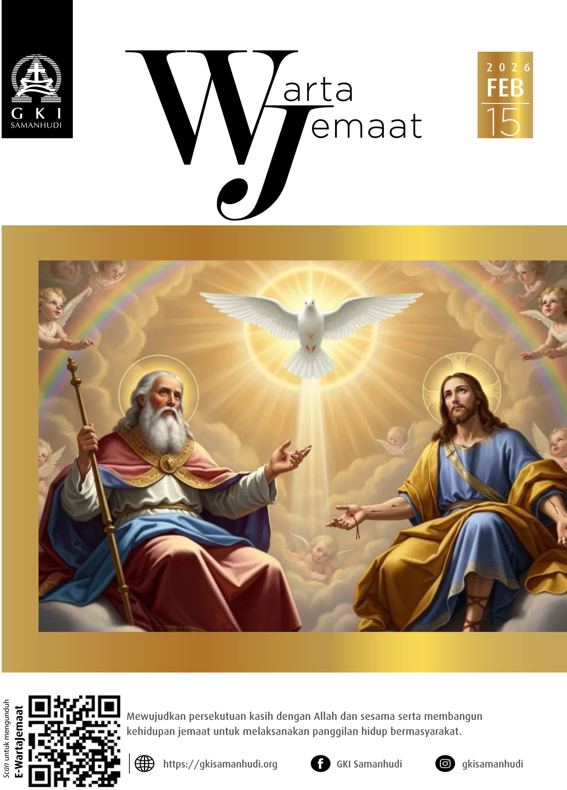 Warta Jemaat Minggu, 15 Februari 2026