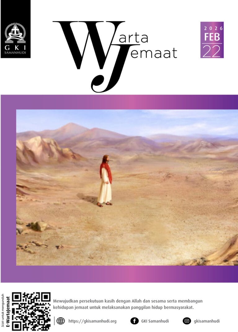 Warta Jemaat GKI Samanhudi Minggu 22 Februari 2026